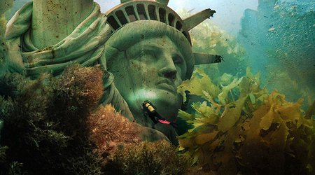 Artist creates incredible images of how the world might end