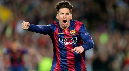 Messi birinci oldu