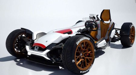 Honda's new motorcycle-race car hybrid