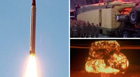 Iran unveil secret underground weapons base full of NUKE missiles amid World War 3 fears