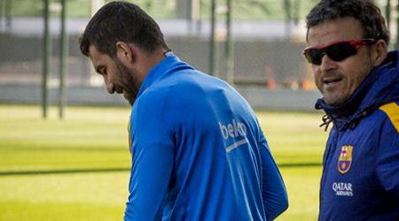 Luis Enrike: "Ardanın oyununu bəyəndim"