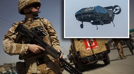 Super-drone capable of lifting two soldiers could change future of warfare