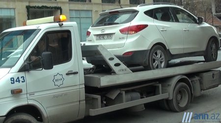 OBYEKTİVDƏ: Bu dəfə sürücülər evakuatoru "sürüyəcək"