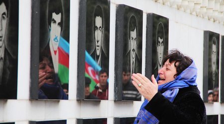  20 Yanvar faciəsindən 26 il ötdü - FOTOLAR
