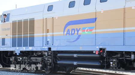 First container train from Ukraine to China passes through Azerbaijan