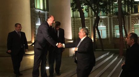 Nikos Kotzias: Biz Qarabağ məsələsində Bakını dəstəkləyirik - FOTOLAR