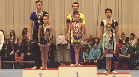 Azərbaycan gimnastları beynəlxaq turnirin qalibi oldu