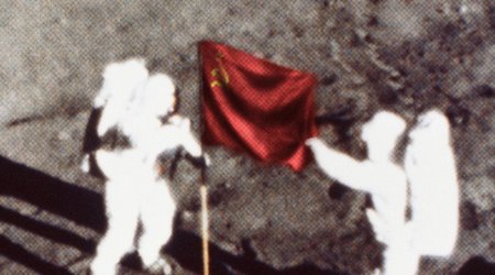 What if cosmonauts were the first to walk on the Moon?
