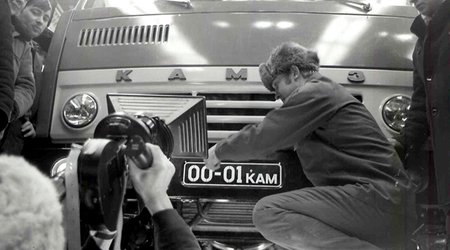 "KamAZ"ın 40 yaşı tamam olur - FOTOLAR