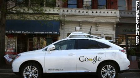Google's self-driving car at fault in accident