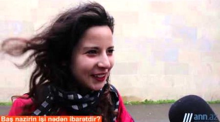 QƏFİL SUAL: Baş nazirin işi nədən ibarətdir?