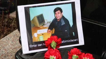 Jurnalist Elmar Hüseynovun ölümündən 11 il ötdü - FOTOLAR