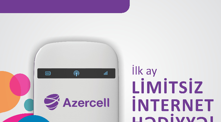 Выгодный Интернет от Azercell повсюду