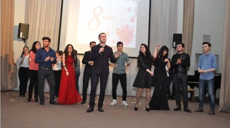 ADU-da "Beynəlxalq Qadınlar günü”nə həsr olunmuş konsert proqramı keçirildi - FOTOLAR