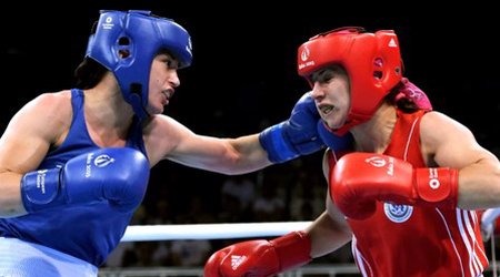 Bakıda boks qalmaqalı - İranlı yəhudi ilə döyüşdən imtina etdi