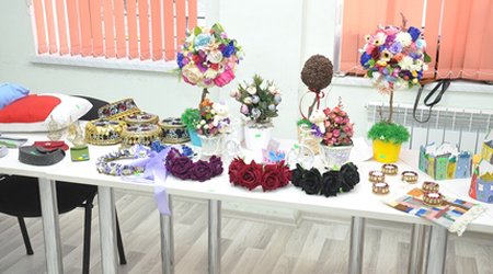 ADU-da Novruz bayramına həsr olunmuş satış-sərgi keçirildi - Fotolar
