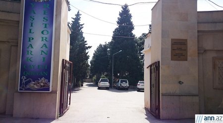 Şəhid adını daşıyan park ticarət obyektinə necə çevirildi - FOTOLAR