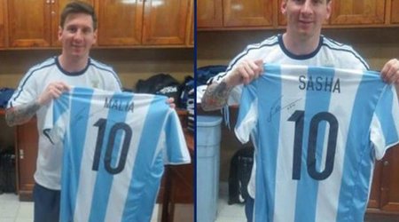 ​Lionel Messi Barak Obamaya hədiyyə göndərib