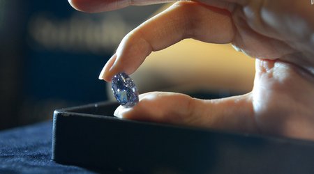 5 incredible facts about this $31.8m rare blue rock