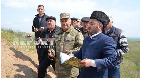 Köçkünlər öz doğma kəndlərində - FOTOLAR