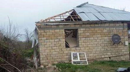  30 houses left destroyed after Armenian shelling