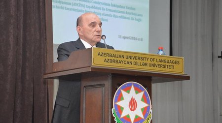 Millət vəkili Elxan Süleymanov ADU-da tələbələrlə görüş keçirdi - Fotolar