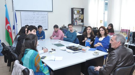 Media eksperti Zeynal Məmmədli ADU-da - Fotolar