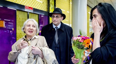 Leyla and Arif Yunusovs left for Netherlands