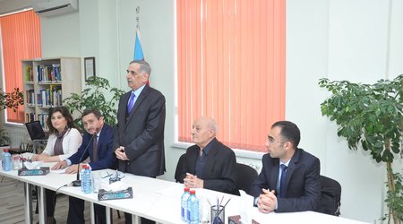 ADU-da “Canlı Tarix-Ömər Eldarovla görüş” adlı tədbir keçirildi - FOTOLAR