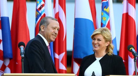 Prezidentlər TANAP layihəsi ilə bağlı müzakirə apardılar - FOTOLAR