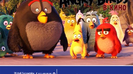 Əfsanəvi mobil oyun "Angry Birds kinoda" Cinemaplus ekranlarında - VİDEO