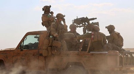 Amerikalı xüsusi təyinatlılar Suriyada – FOTOLAR