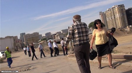 "Sovetski"də icra başçısı ilə qalmaqal - FOTOLAR+VİDEO