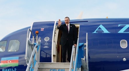 Ильхам Алиев в Германии
