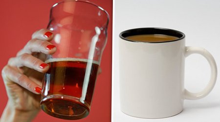 This is what happens when you give up coffee and alcohol