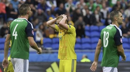 Avro-2016: Ukrayna – Şimali İrlandiya - 0:2