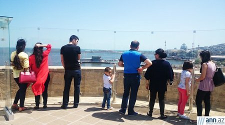 İçərisindən fəth edilən Qız qalası - FOTOLAR