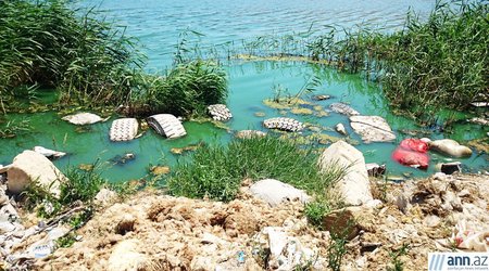 Xocahəsən gölünün durumu "göz oxşayır" - FOTOLAR