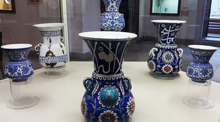 İstanbulun keramika muzeyinin təmtəraqlı kolleksiyası - FOTO