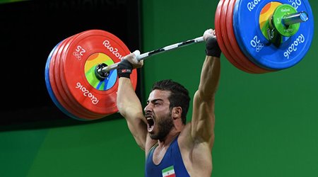 Иранский штангист побил рекорд