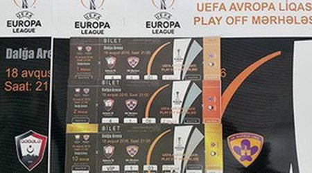"Qəbələ" - "Maribor" oyununun biletləri satışa çıxarılıb