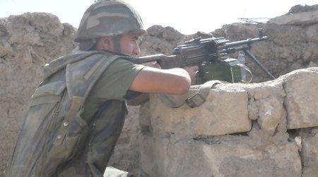 Armenia continues to shoot at Azerbaijani positions