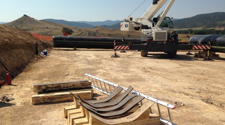 TANAP pipeline's construction in line with schedule