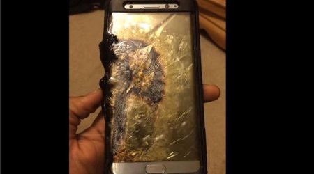Samsung shares fall over Galaxy Note fears