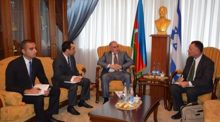 Министр принял посла