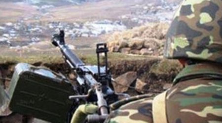 Armenians violate ceasefire 12 times using large caliber machine guns