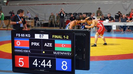 Sərbəst güləşçimiz dünya çempionatında qızıl medal qazandı