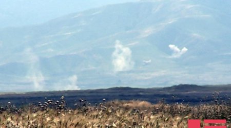 Армяне устроили поджоги