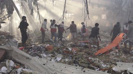 Yəmən bombardman edildi: Ölən və yaralananların sayı 700-ü keçib - FOTOLAR