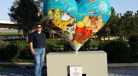 Sevgi dolu "Sevirəm" parkından - FOTOREPORTAJ